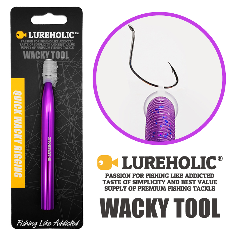 Fishing Lure Kit - LUREHOLIC 8mm 12mm Wacky Tool met