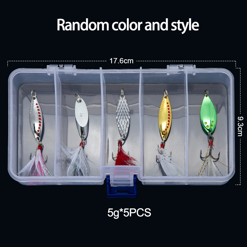 Fishing Lure Spinner - Metalen Lepel Spinner Vissen Lokken 5g