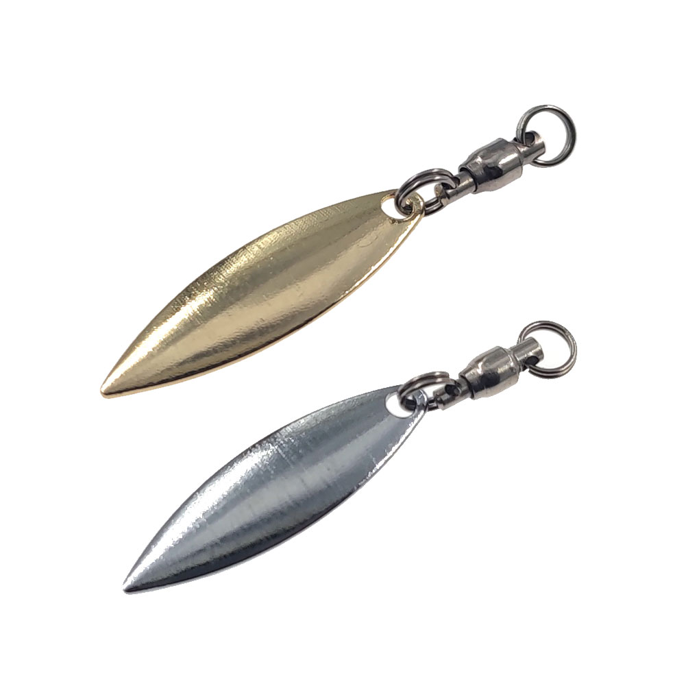 Fishing Lure Blade Bait - 10pcs Willowleaf Blades Spinner Aas Vissen