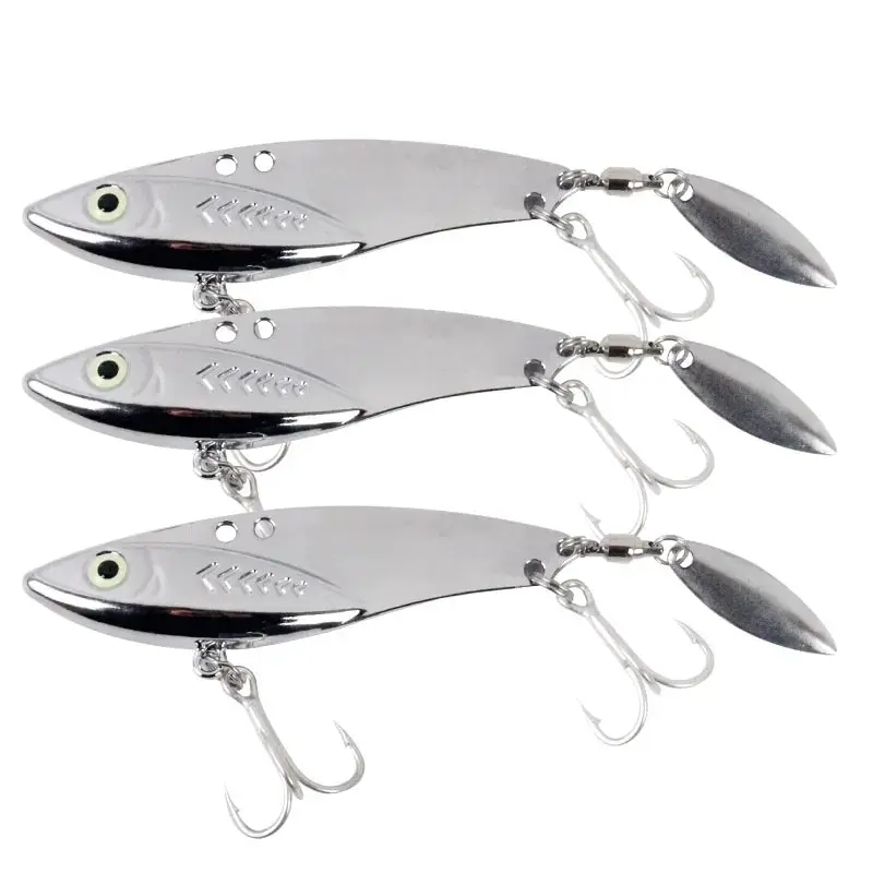 Fishing Lure Blade Bait - 5g-30g Zinklegering Metalen VIB Lokker Lange
