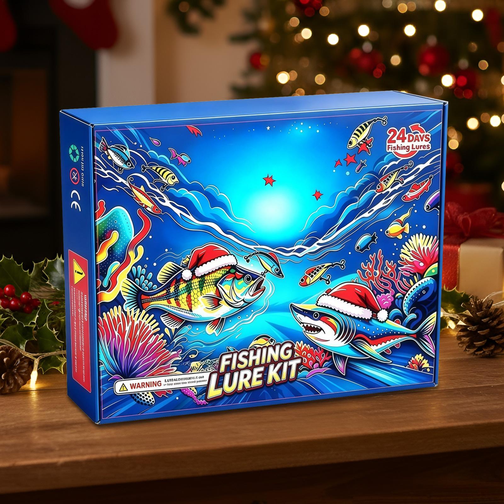 2026 Kerst Countdown Kalender  - Fishing Lure Kit recensie en prijs
