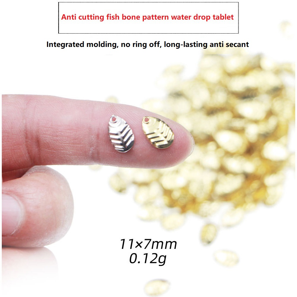 50 stks/partij DIY Vissen Spin - Fishing Lure Spinner recensie en prijs