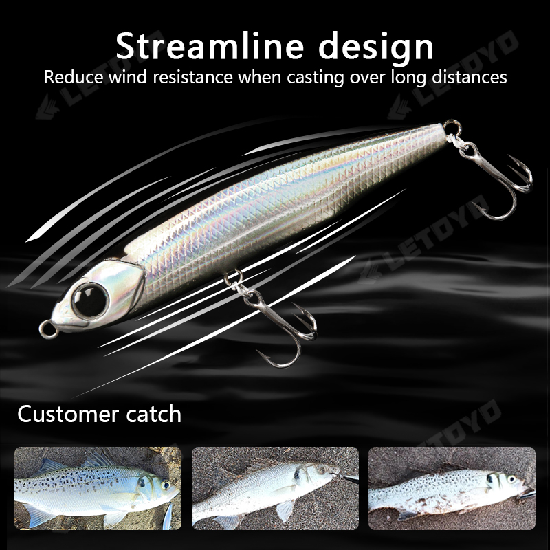 LETOYO Sinking Potlood 17g 12g - Fishing Lure Topwater recensie en prijs