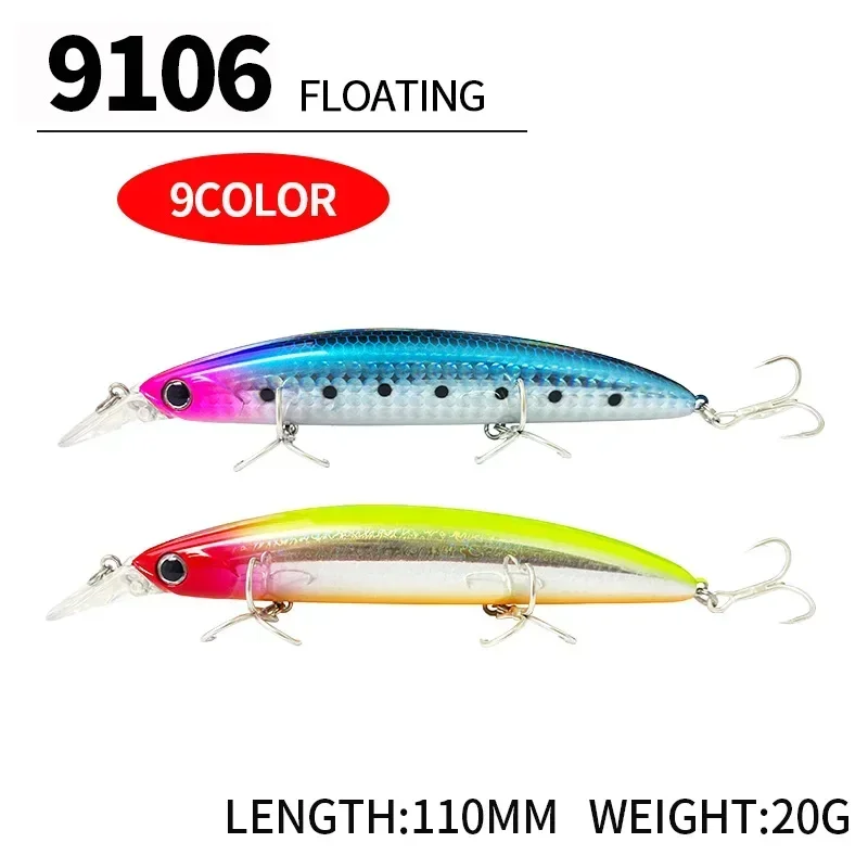 Drijvende Minnow Vissen Lokt 1 - Fishing Lure Topwater recensie en prijs
