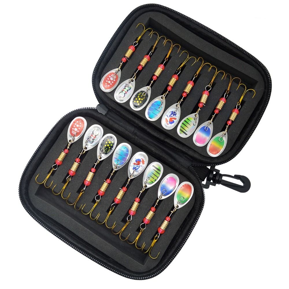Draaiende Glitter Spinners Vis - Fishing Lure Spinner recensie en prijs