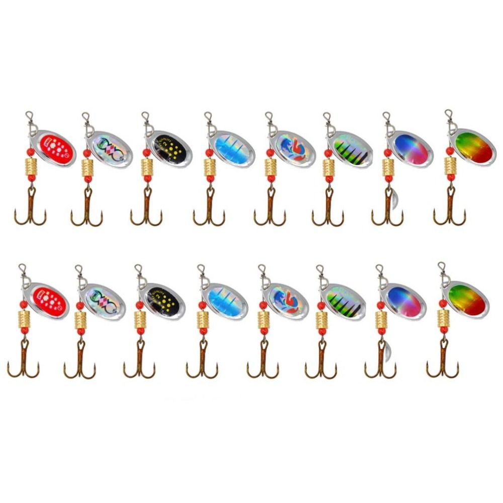 Draaiende Glitter Spinners Vis - Fishing Lure Spinner recensie en prijs