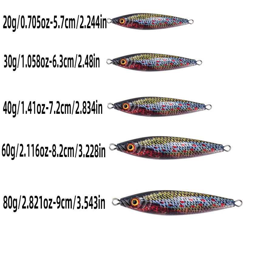 Metalen Jig Lokmiddel Met Draa - Fishing Lure Blade Bait recensie en prijs
