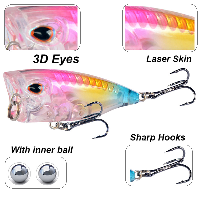 YUCONG 1 PC Mini Popper Vissen - Fishing Lure Topwater recensie en prijs